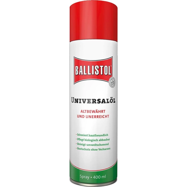 BALLISTOL Universalöl 400 ml Spray 27-sprachig BALLISTOL Universalöl 400 ml Spray 27-sprachig