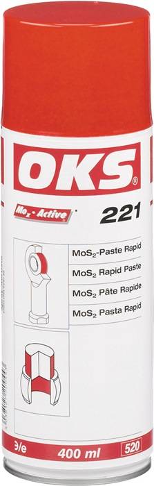 MoS² Paste Rapid Spray OKS 221 400ml schwarz Spraydose OKS