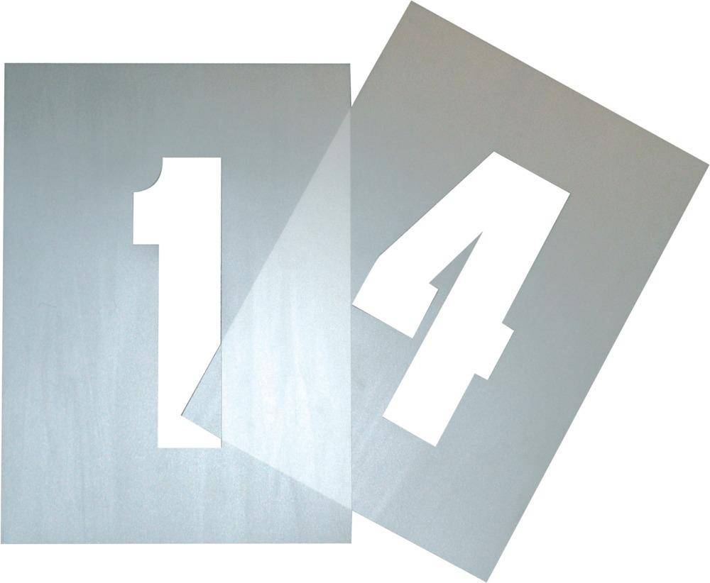 Schablonensatz für Boden-markierung 150mm E-COLL