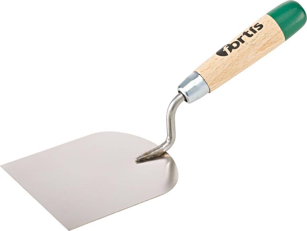 Stukkateurspachtel 100mm rostfrei FORTIS