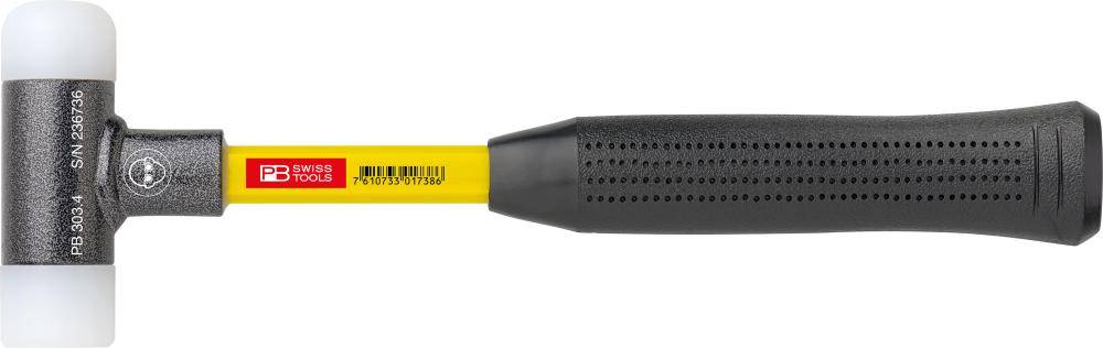 Schonhammer mit Glasfaserstiel rückschlagfrei 40mm PB Swiss Tools