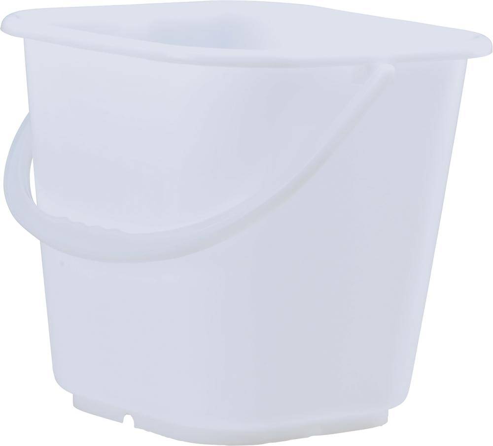 Industrieeimer 14 l B292xT292xH292 mm natur eckig ohne Ausguß