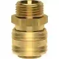 SchnellverschlusskupplungNW 7,2mm, Messing, Serie ES, AG G1/4" LÜDECKE SchnellverschlusskupplungNW 7,2mm, Messing, Serie ES, AG G1/4" LÜDECKE