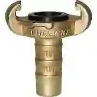 Klauen-Schlauchkupplung DIN 3489, Temperguss, Tülle 10mm, 3/8" LÜDECKE Klauen-Schlauchkupplung DIN 3489, Temperguss, Tülle 10mm, 3/8" LÜDECKE