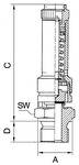 Riegler Polyurethanschlauch (PUR), Temperatur -20 °C bis 60 °C, Schlauch-ø 4x1 mm, PN bei 23 °C max. 16 bar, schwarz, Rolle à 25 m Polyurethansch