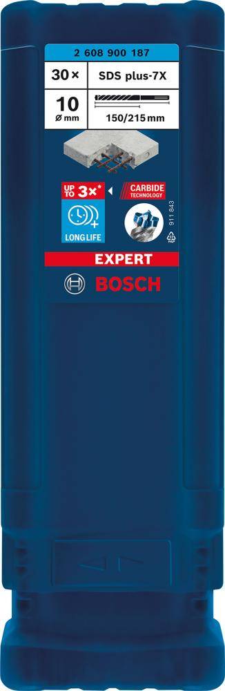 Hammerbohrer SDS-plus 7x 10x150x215mm 30St EXPERT Bosch