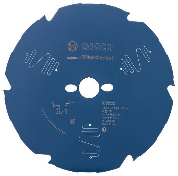 Bosch Power Tools Kreissägeblatt Fibre 2608644349