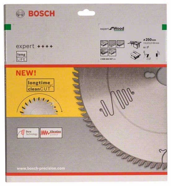 Bosch Power Tools Kreissägeblatt Wood 2608642507
