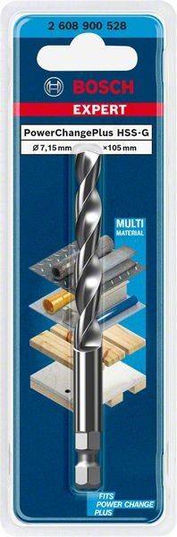 Ein großer Bohrer mit der Aufschrift 