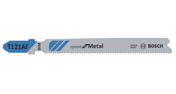 Stichsägeblatt T 121 AF Speed for Metal L.92mm Zahnteilung 1,2mm BIM 25er Pack