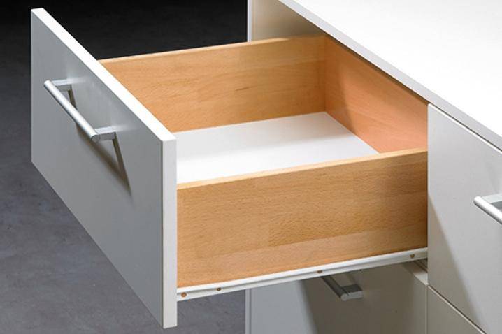 Rollschubführ.,FR 402,1058349,550mm,weiß