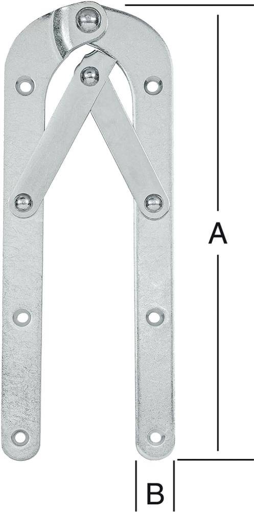 Leiterbd. gebog. Festst. 250X21vz