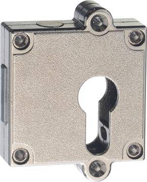 7407.40002 Riegelschloss PZ, 40mm vernickelt