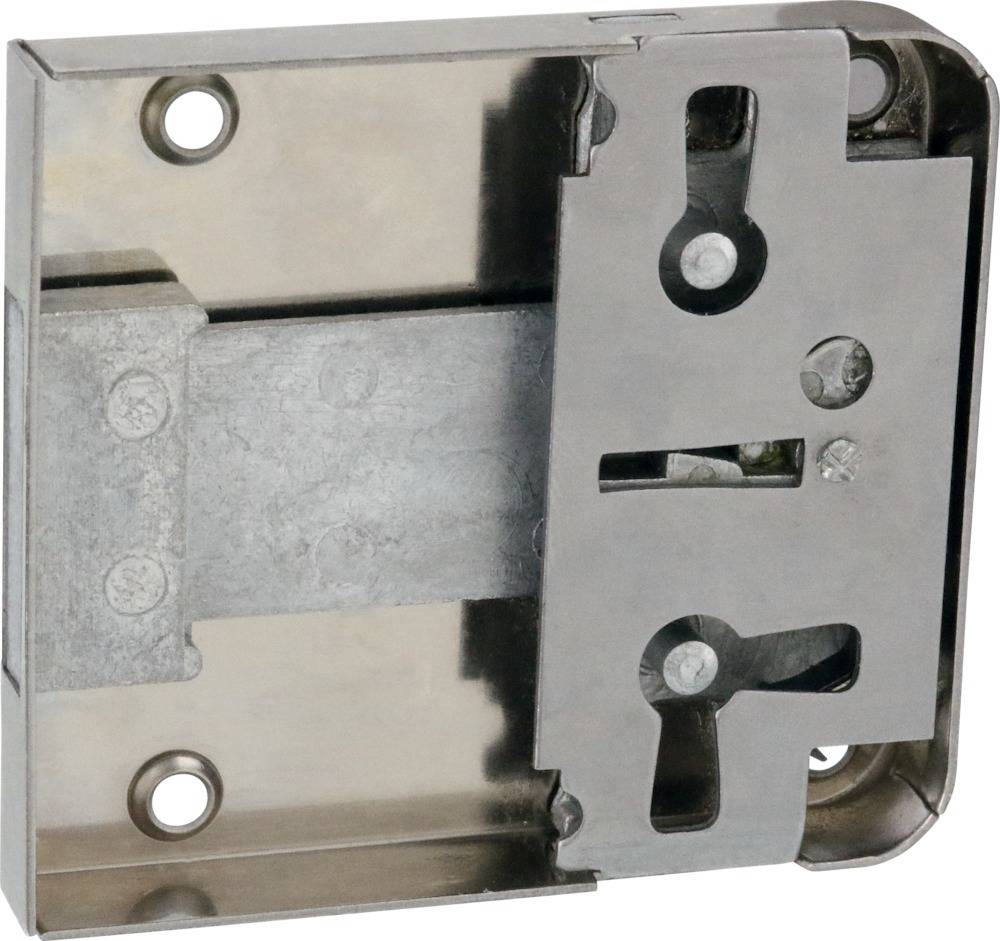 Junie Möbelkastenschloss 0772 vernickelt 45 mm Dorn