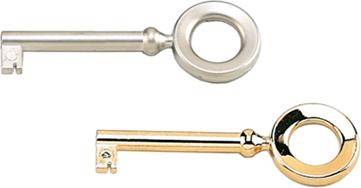 Schlüssel,44565,mit Bart,vernickelt