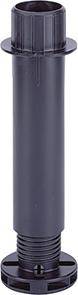 Stützfuß,47632,450kg,190mm,KF schwarz