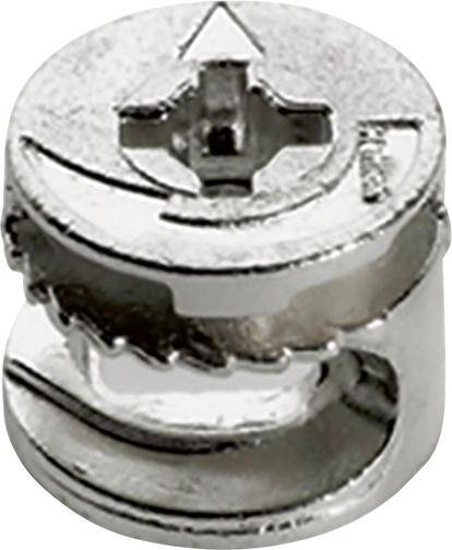 Rastex 15 ohne Abdeckrand, vernickelt, 19 mm VE=2000 Stück