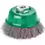 Topfbürste V4A M14 gewellt 65x0,3mm Lessmann Topfbürste V4A M14 gewellt 65x0,3mm Lessmann