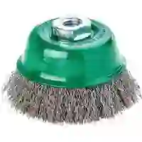 Topfbürste V4A M14 gewellt 65x0,3mm Lessmann Topfbürste V4A M14 gewellt 65x0,3mm Lessmann