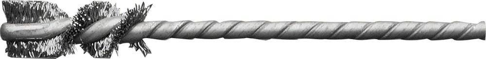 Mikro-Rohrbürste Inox Ø10x25/90 mm, S3,8mm Lessmann