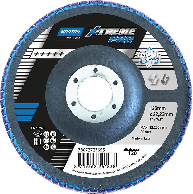 Fächerscheibe X-Treme Pro 125 mm P120