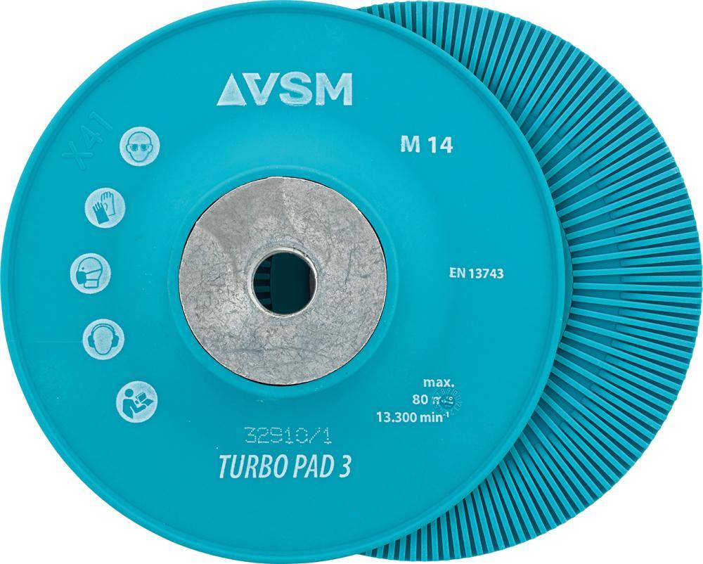 Stützteller TURBO PAD 3 M14 125mm VSM