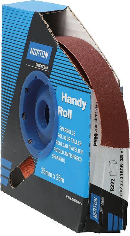 Sparrolle R222 25mmx25m P180