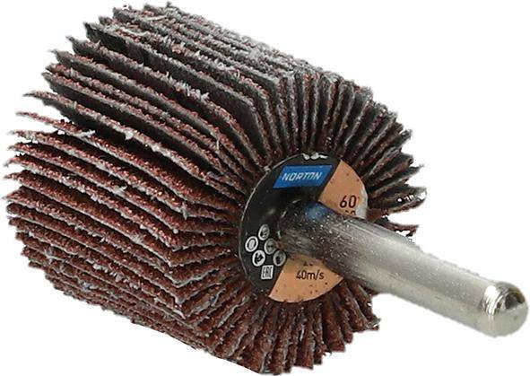 Fächerschleifer m.Schaft R207Plus 30x30x6 P60