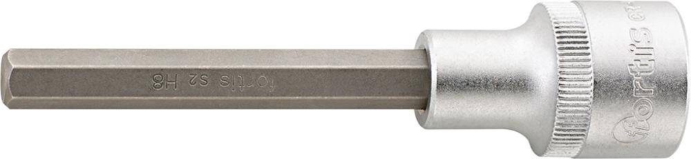 Schraubendr.-Einsatz 1/2"8x100mm i6kt. FORTIS
