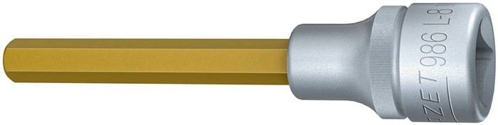 Steckschlüsseleinsatz 986L-8 1/2 Zoll Innen-6-kant SW 8mm L.100mm HAZET