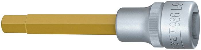 Steckschlüsseleinsatz 986L-9 1/2 Zoll Innen-6-kant SW 9mm L.100mm HAZET