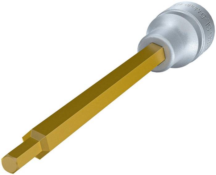 Steckschlüsseleinsatz 986SL-5 1/2 Zoll Innen-6-kant SW 5mm L.140mm HAZET