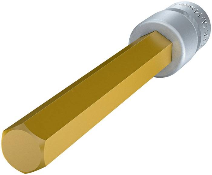 Steckschlüsseleinsatz 986SL-14 1/2 Zoll Innen-6-kant SW 14mm L.140mm HAZET