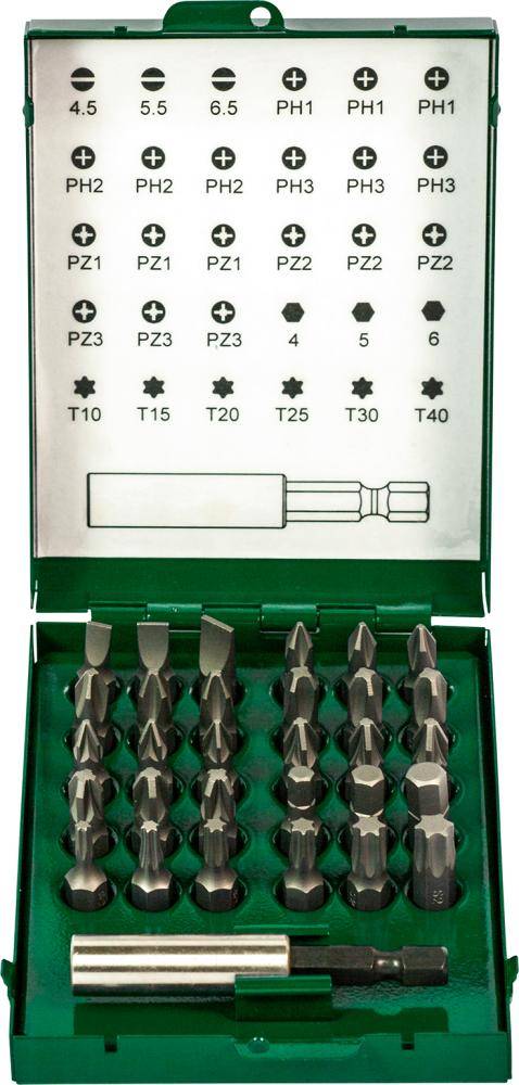 Bit-Sortiment 31-teilig FORTIS