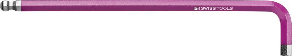 Winkelschraubendreher DIN 911L Rainbow 8mm Kugelkopf PB Swiss Tools