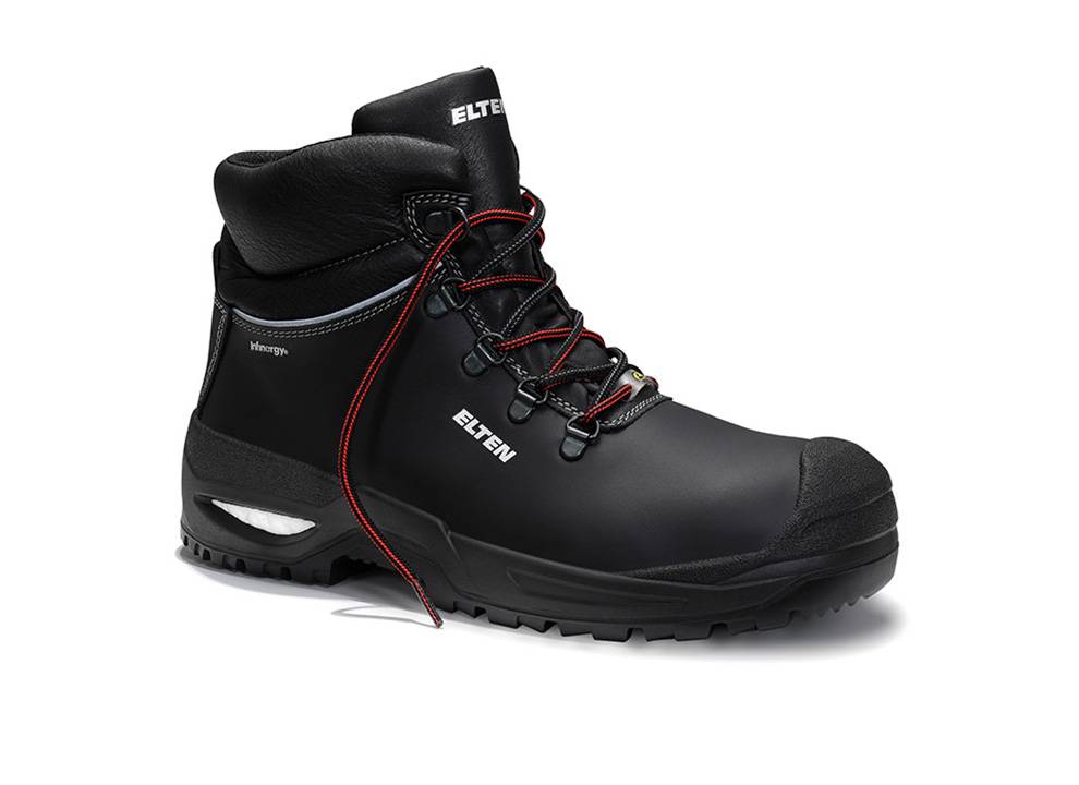 Sicherheitsschnürstiefel FRANCESCO XXSG black Mid ESD S3S, Gr. 39