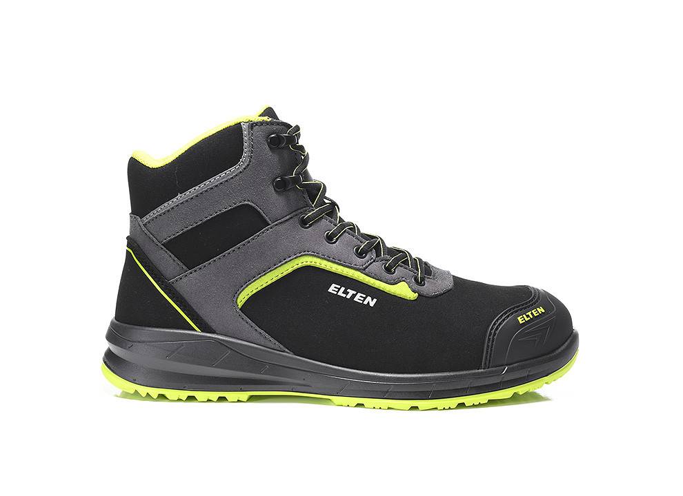 Sicherheitsstiefel LOAN XXSports Pro black-lime Mid ESD S3, Gr. 35