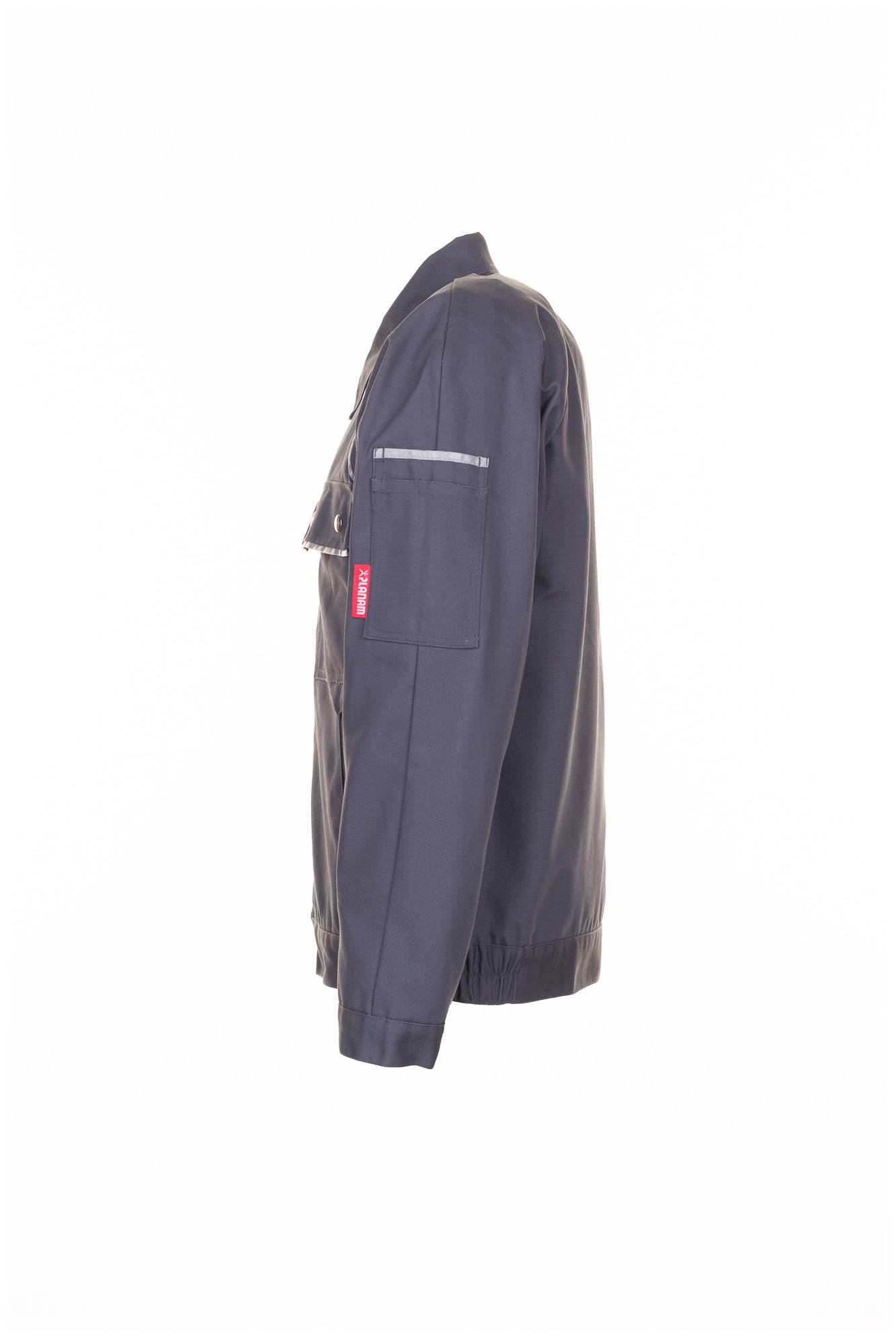 Planam Canvas 320 Bundjacke grau/schwarz 24 2113024