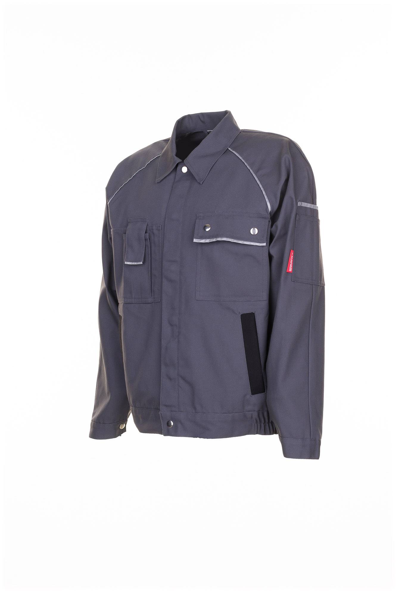 Planam Canvas 320 Bundjacke grau/schwarz 24 2113024