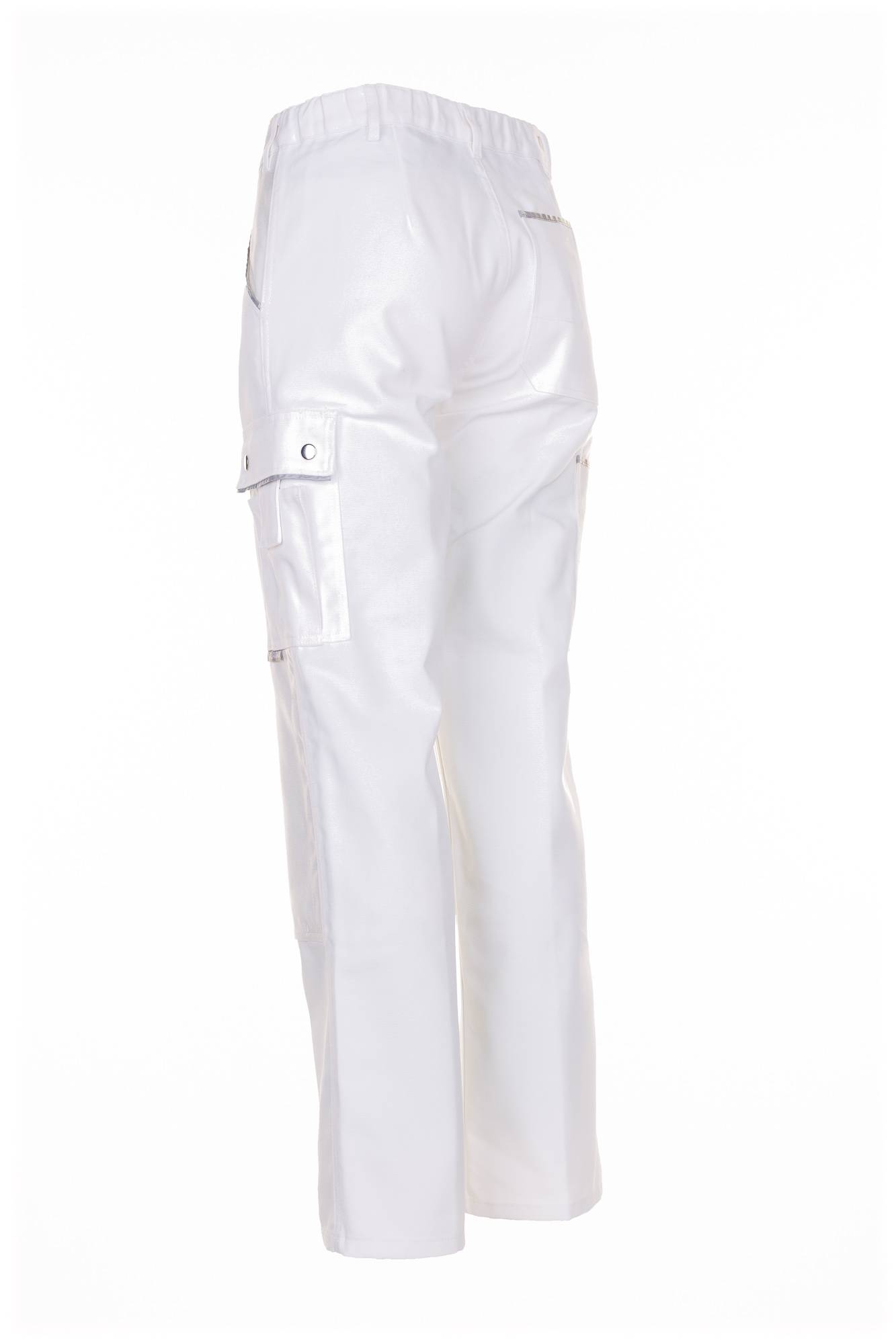 Planam Canvas 320 Bundhose reinweiß/reinweiß 64 2122064