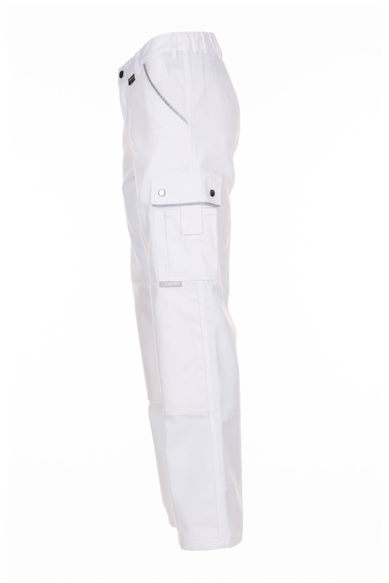 Planam Canvas 320 Bundhose reinweiß/reinweiß 64 2122064