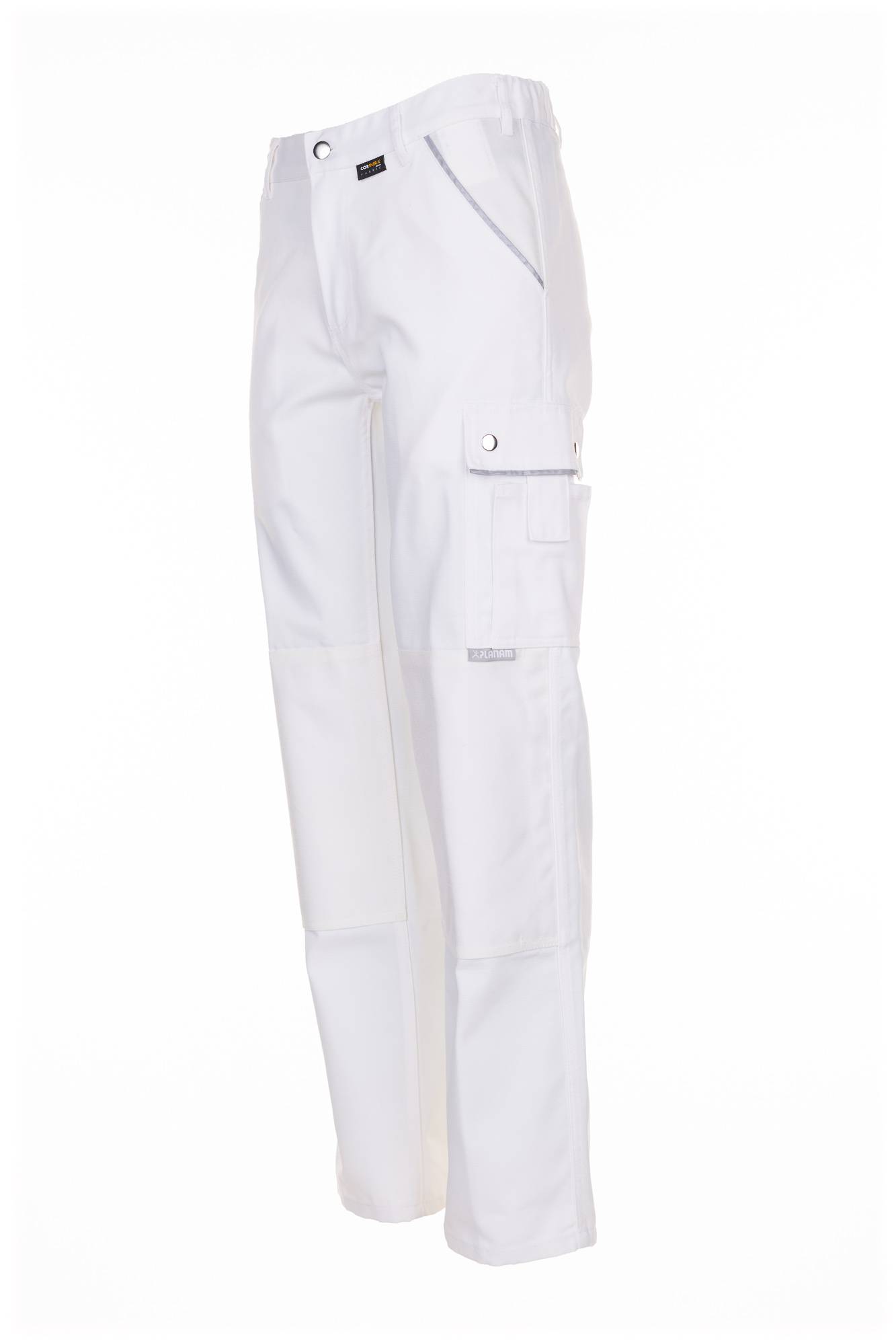 Planam Canvas 320 Bundhose reinweiß/reinweiß 94 2122094