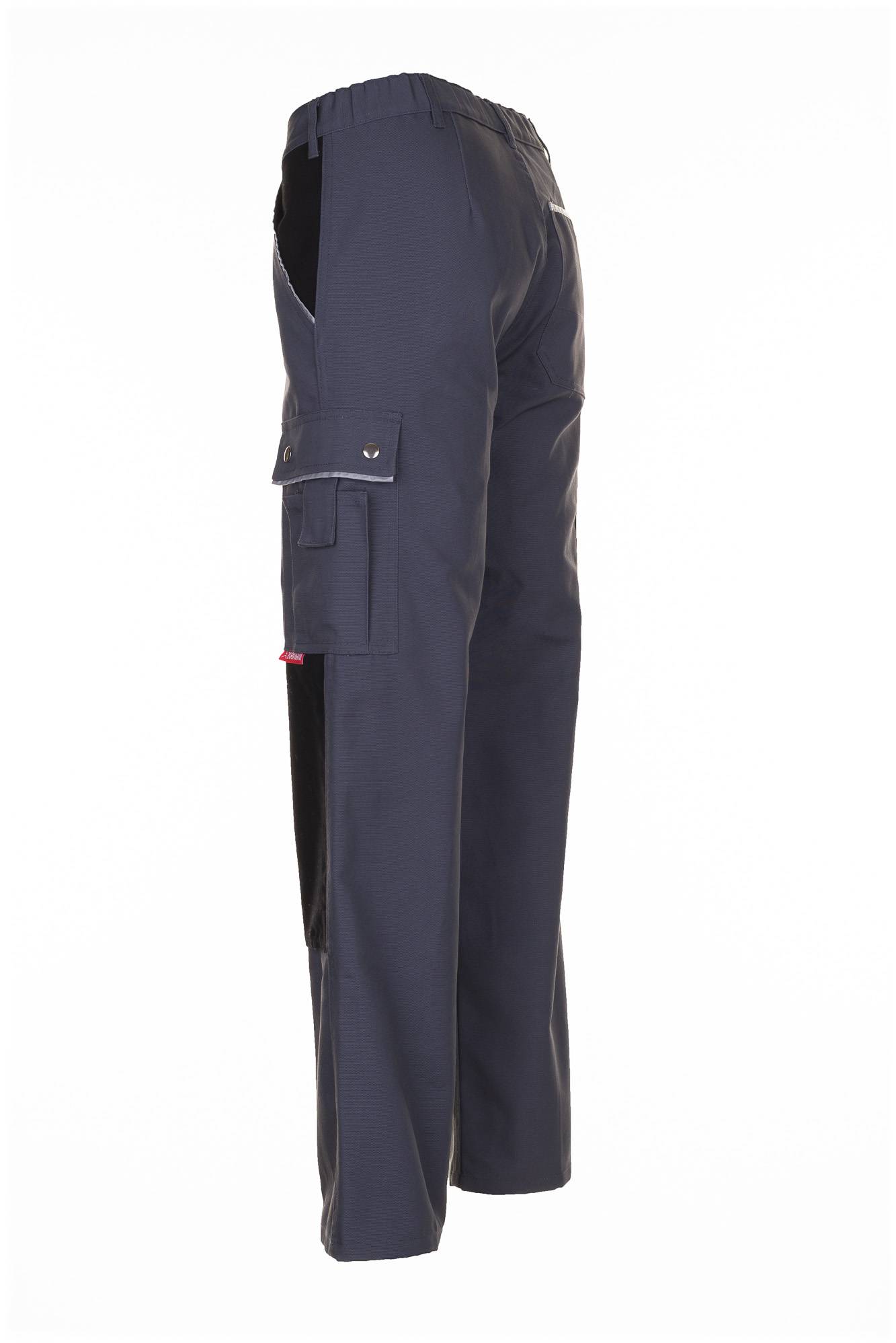 Planam Canvas 320 Bundhose grau/schwarz 44 2123044
