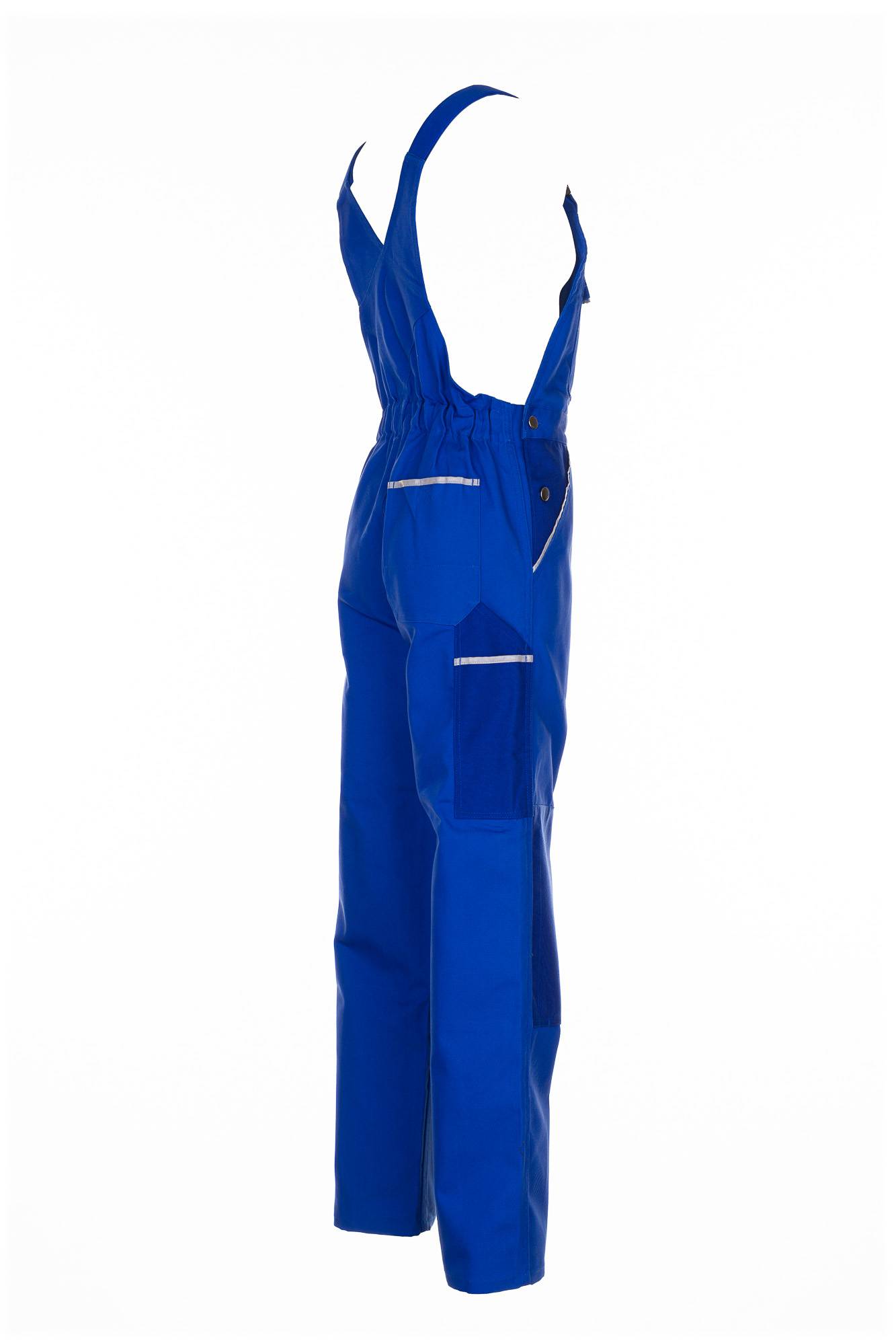 Planam Canvas 320 Latzhose kornblumenblau/kornblumenblau 24 2130024