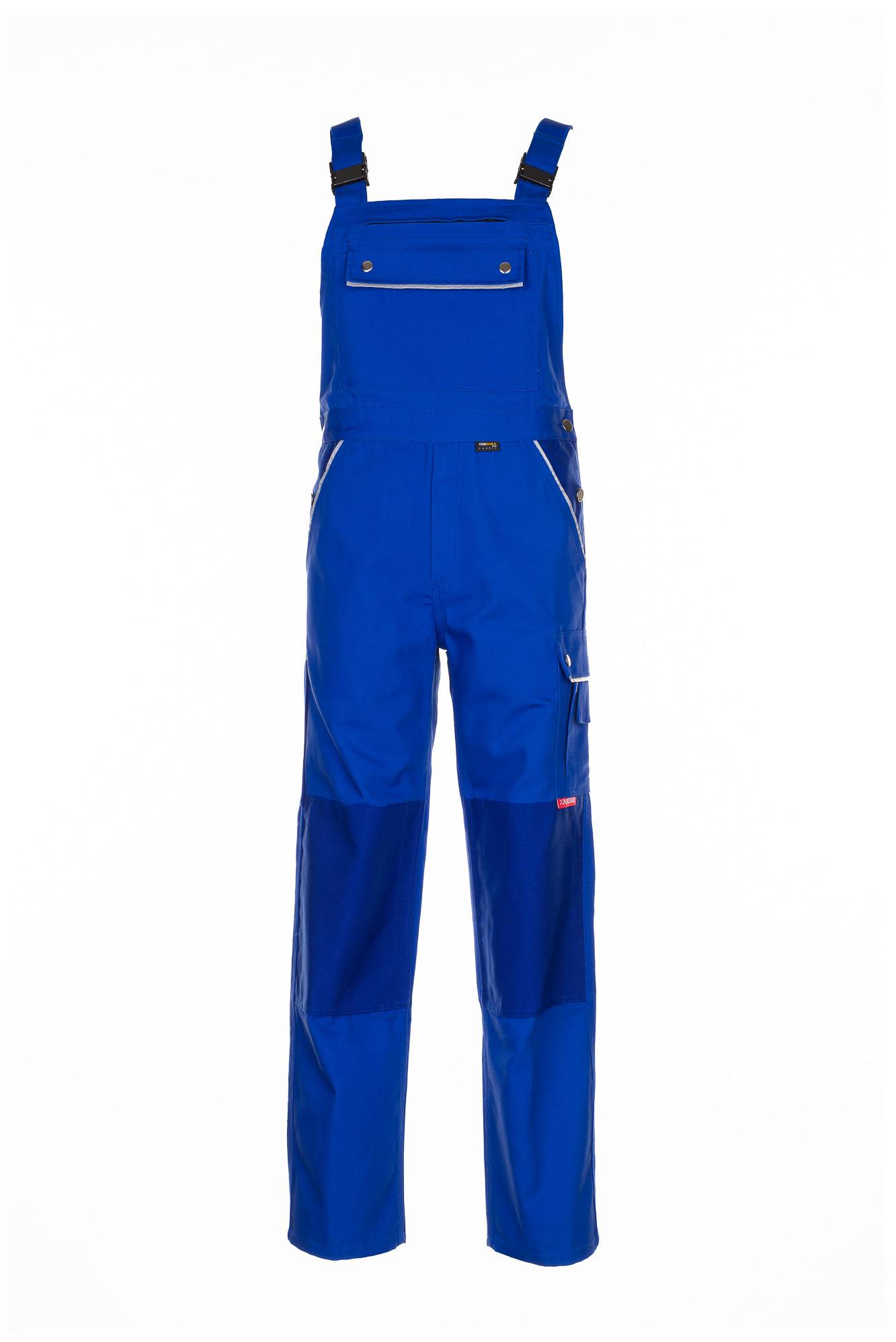 Planam Canvas 320 Latzhose kornblumenblau/kornblumenblau 24 2130024