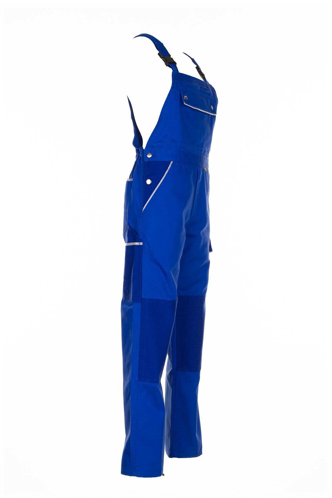 Planam Canvas 320 Latzhose kornblumenblau/kornblumenblau 24 2130024