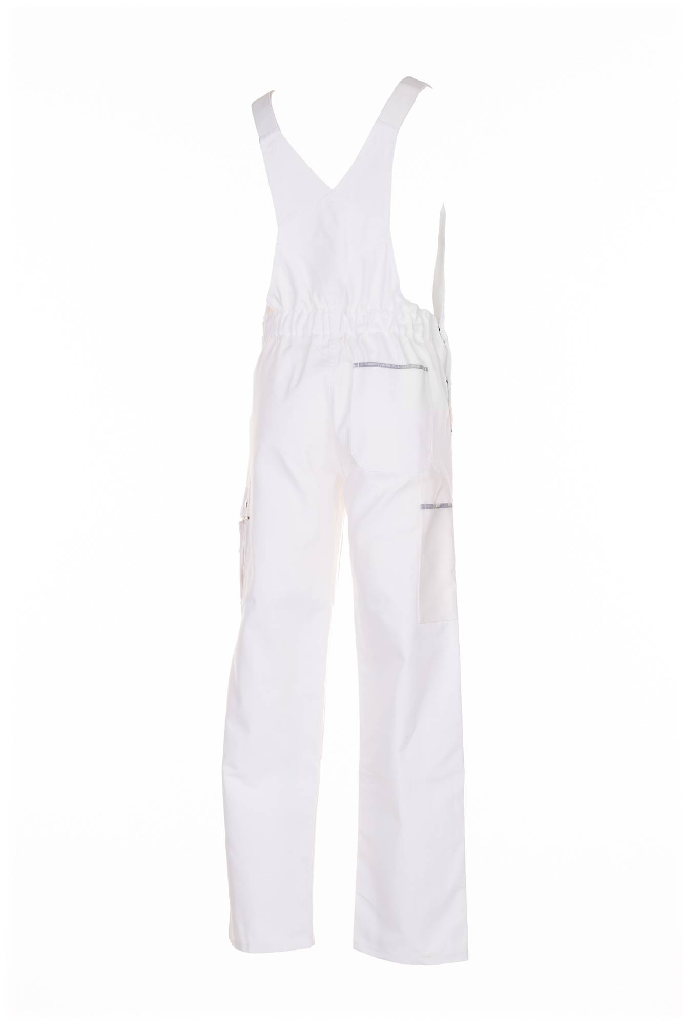 Planam Canvas 320 Latzhose reinweiß/reinweiß 24 2132024
