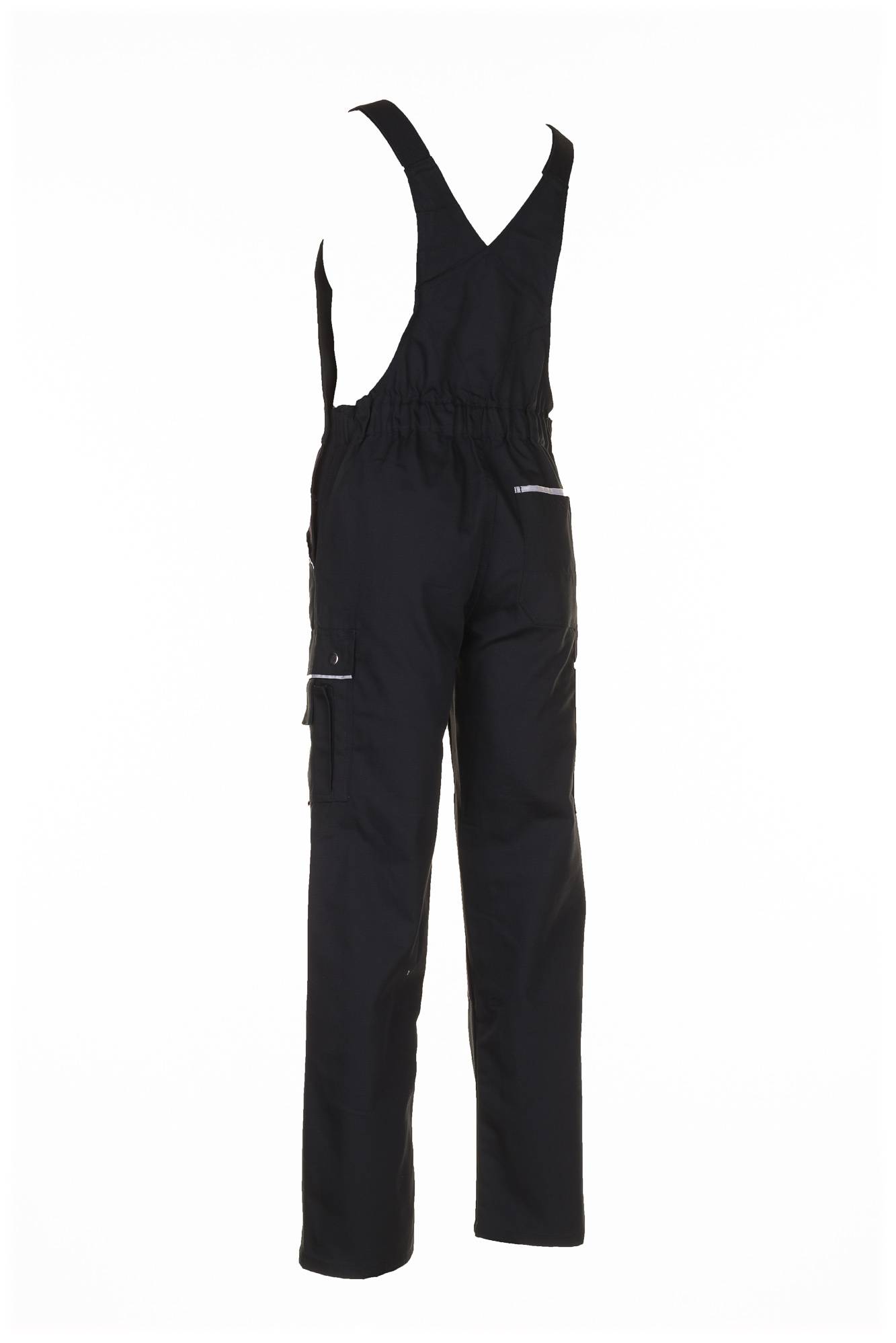 Planam Canvas 320 Latzhose schwarz/schwarz 24 2134024