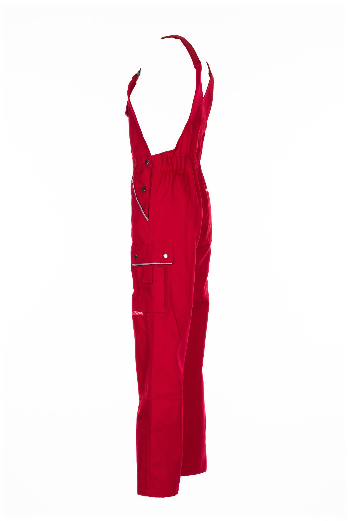 Planam Canvas 320 Latzhose rot/rot 24 2137024
