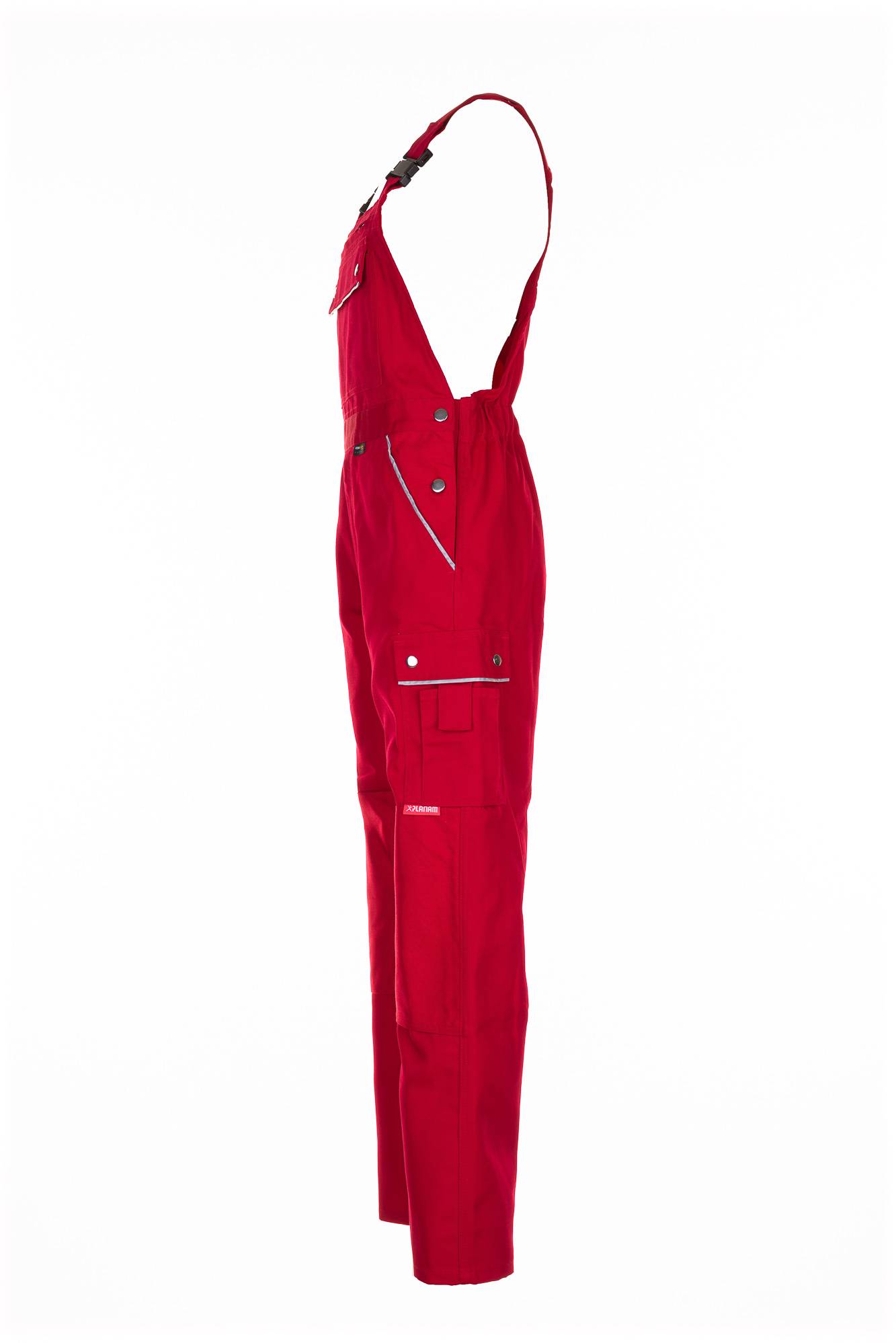 Planam Canvas 320 Latzhose rot/rot 24 2137024